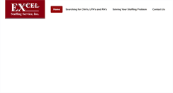Desktop Screenshot of excelnursing.com