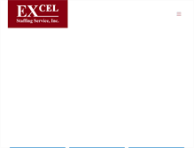 Tablet Screenshot of excelnursing.com